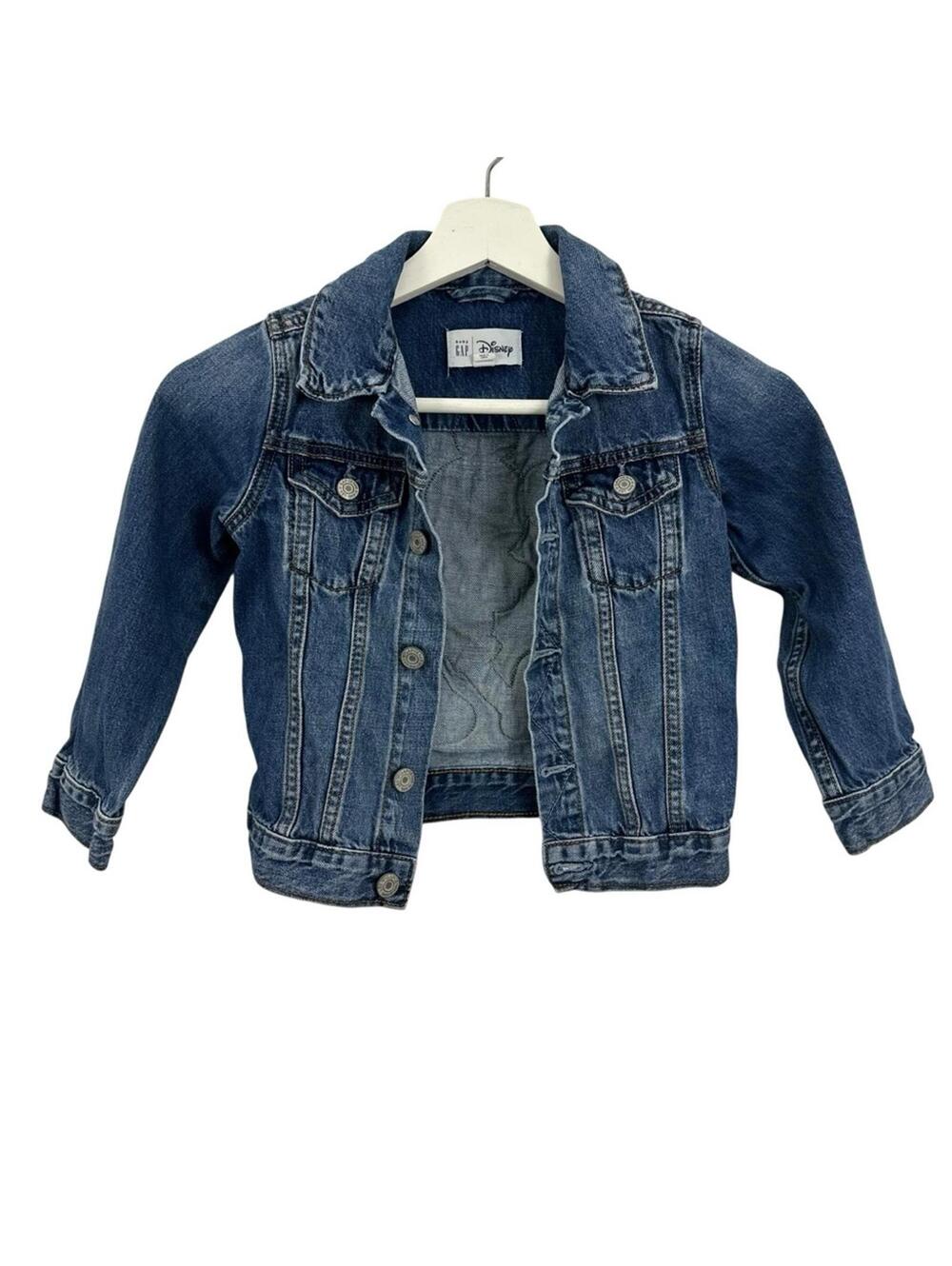 Gap × Disney Toddler Mickey Mouse Icon Denim Jacket Size 4